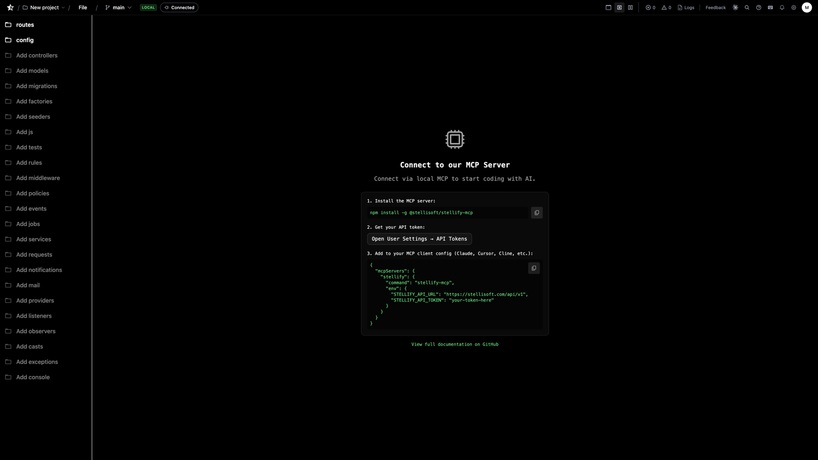 Create directory dialog